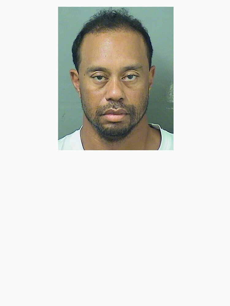 Tiger Woods Mugshot by Nyxco