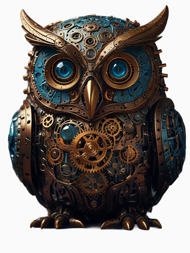 steampunk owl by Fantasy-Vibes