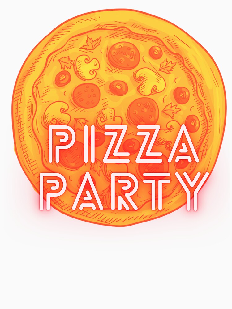 Pizza Party Shirt, Pizza Lovers by Impulsshop