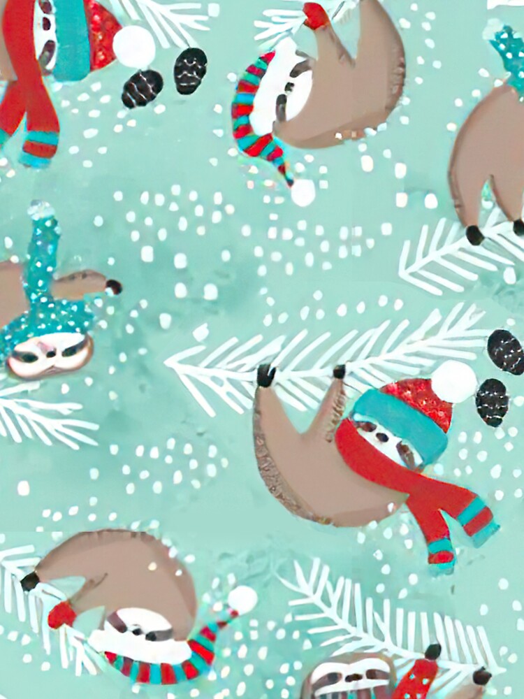 Sloth Winter Christmas by SweetPea49