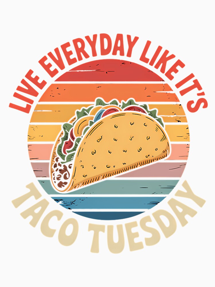 Taco Cinco Mayo Mexican Food Funny by YaulTape