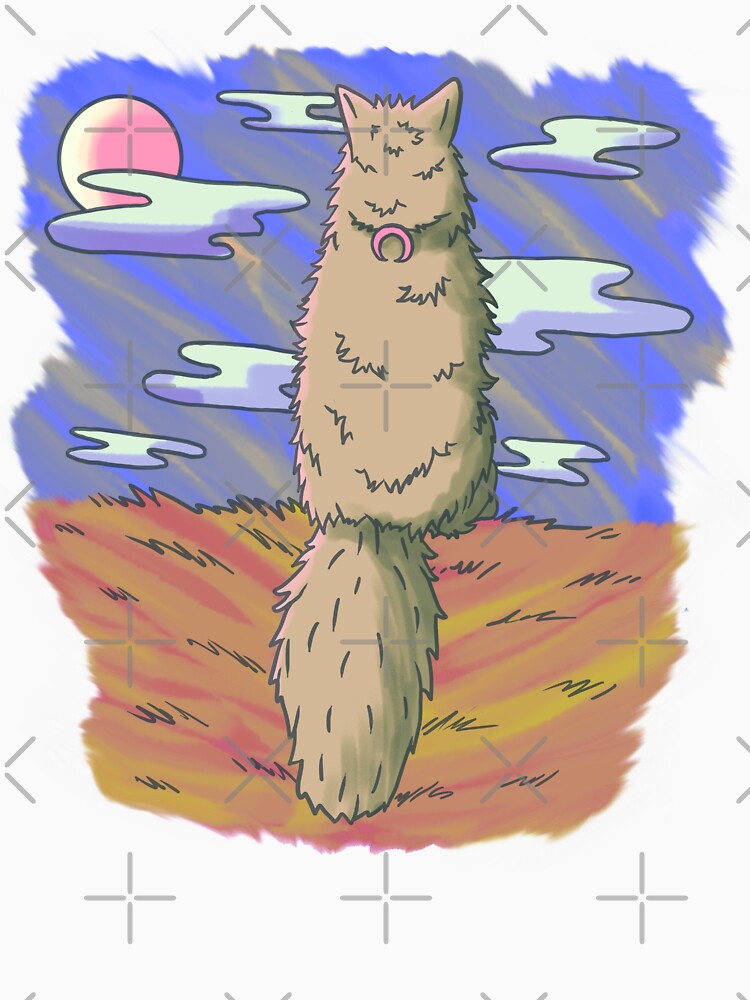 Brown Wolf Spirit Guardian at Dusk by H0llyDays
