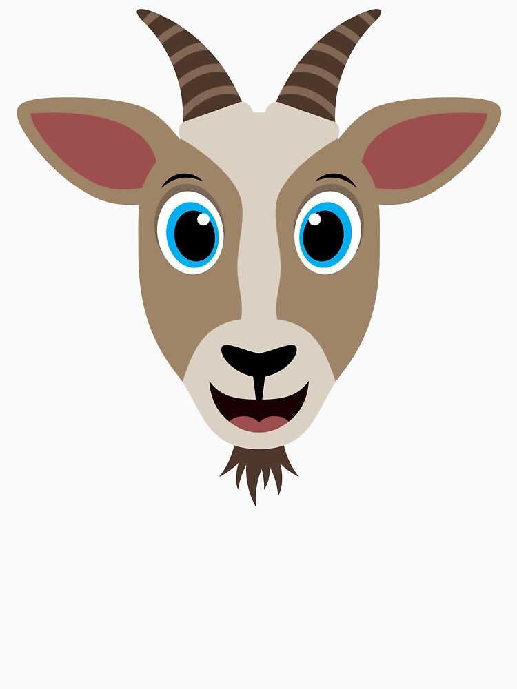 Cute Barnyard Goat by Captain Creative