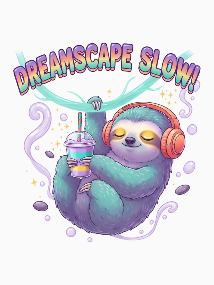 Dreamscape Slow! Just Hanging Sloth! by Dano-Designs