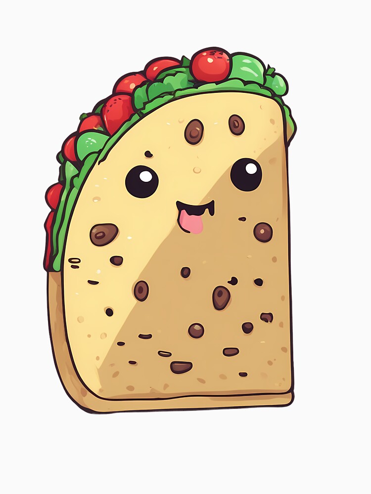 Kawaii Taco by macadolie