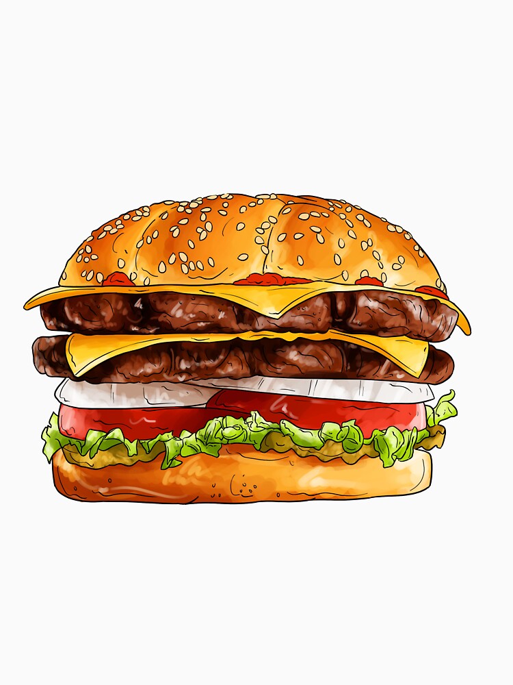 Delicious Beef Burger by Stickow