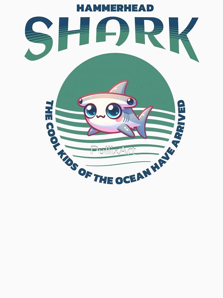 Cute Hammerhead Shark by PullixArt