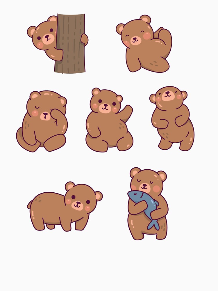 Cute Bear Relaxing by EpochEchoes