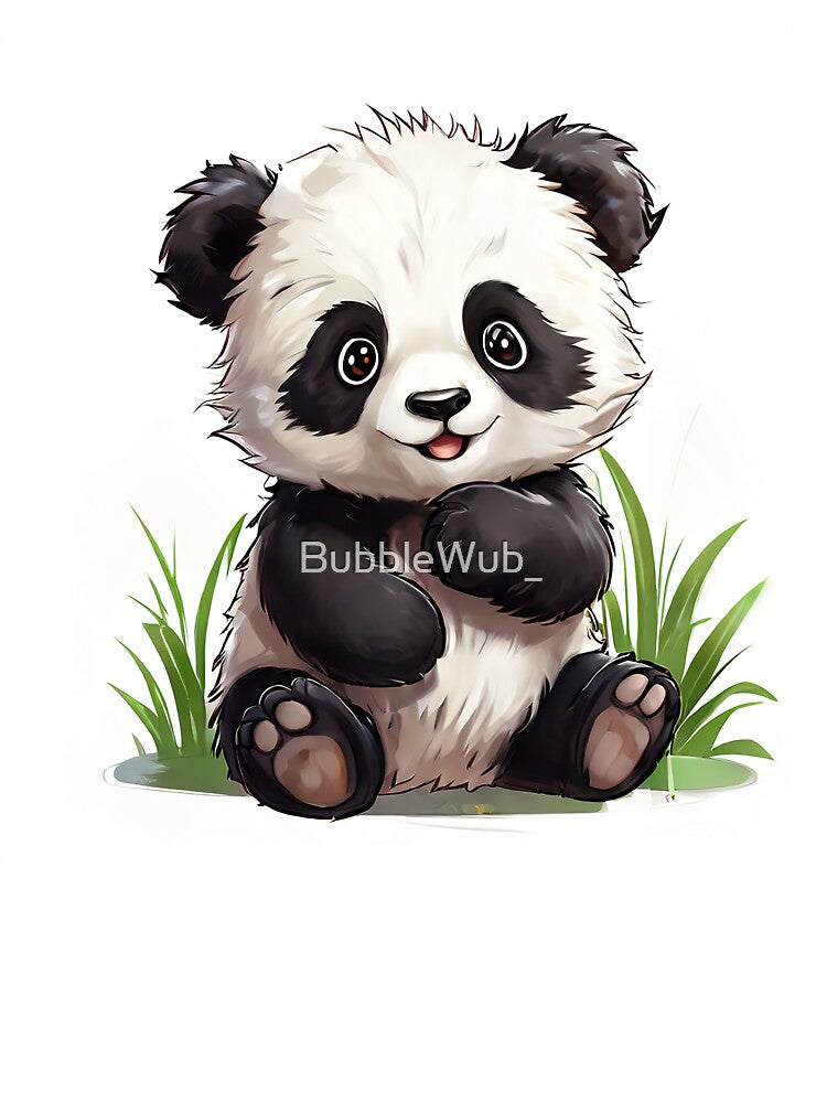 Cute panda ? by BubbleWub_