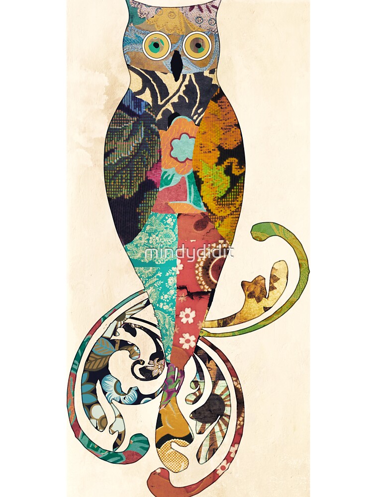 Psychedelic Owl by Sasha Art Gallery