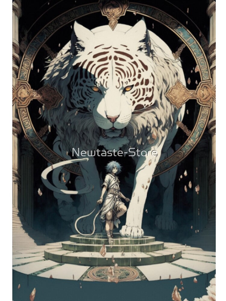 White Tiger Deity by Newtaste-Store