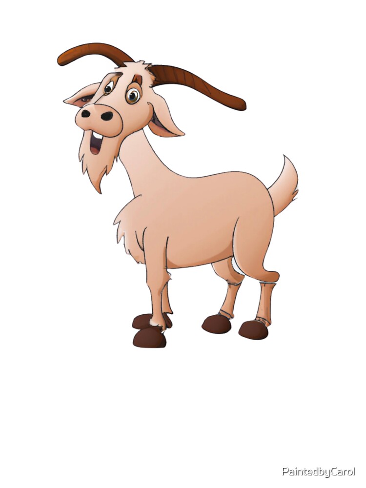 Cute Goat by PaintedbyCarol