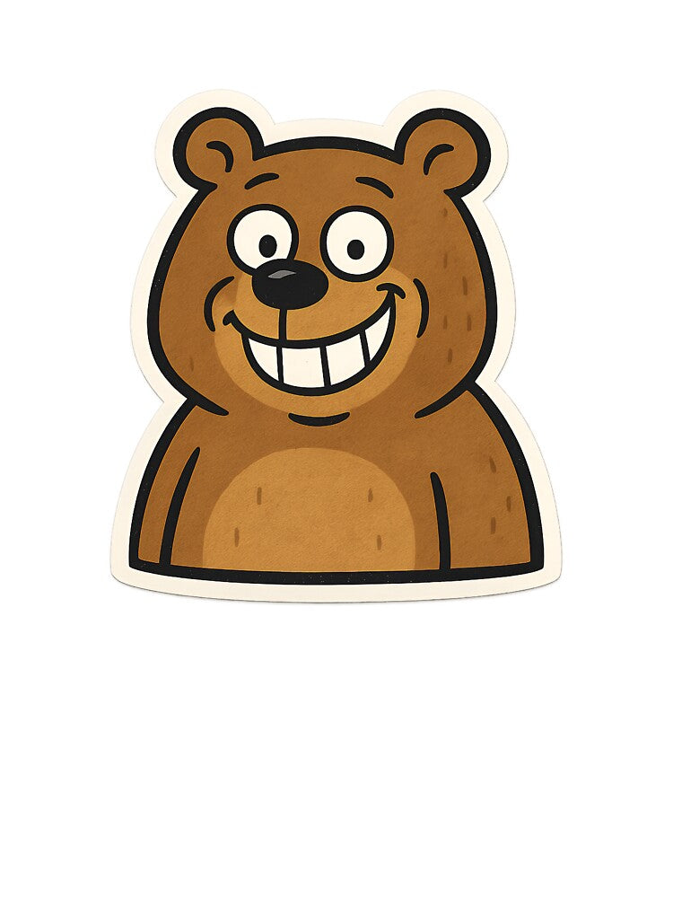 Cute Smile Funny Bear by HobsS