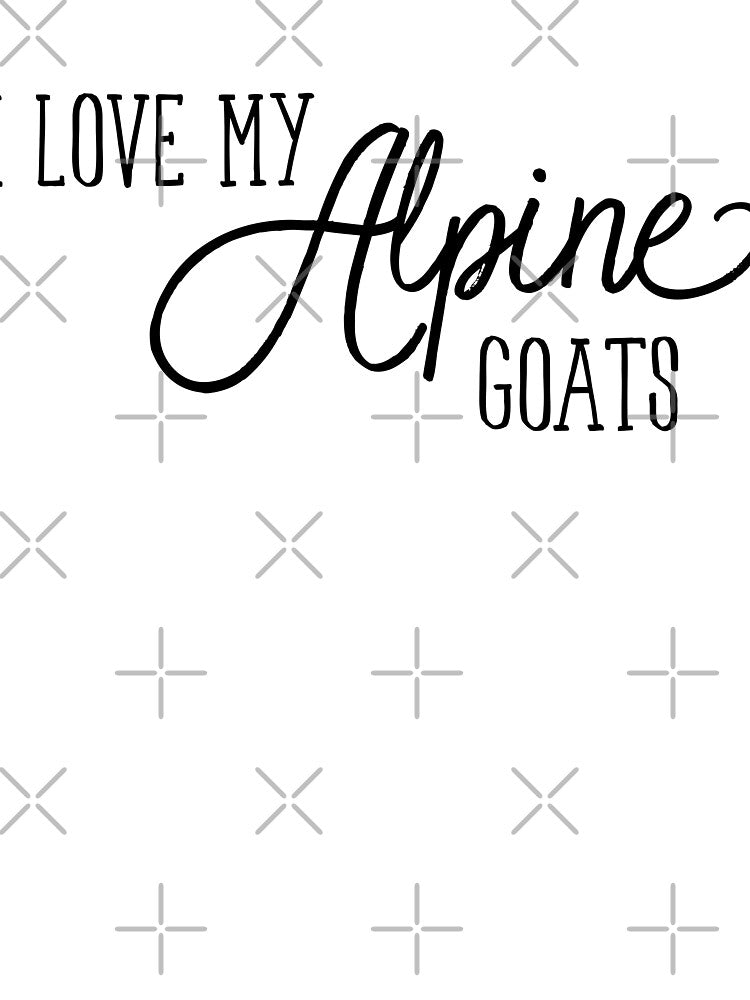 I Love My Alpine Goats by missikk2