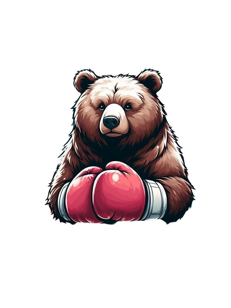 Red Gloves Boxing Bear by Martial-Art-23