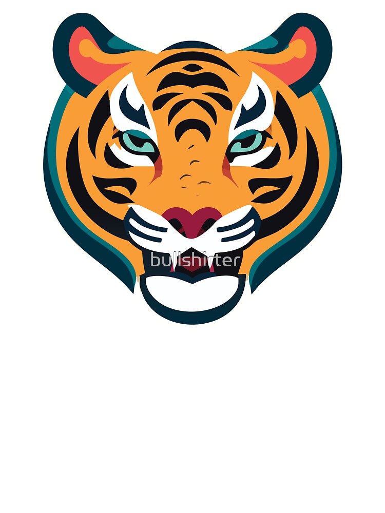 Tiger Head by bullshirter