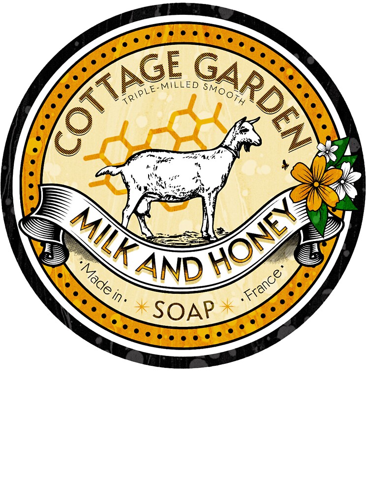 Goat farm - Funny goat - white goat by Jessica  art