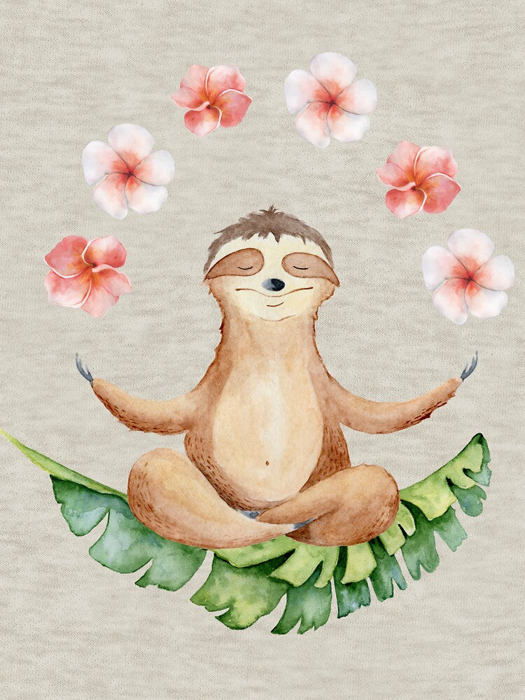 The Happy Sloth Yoga by Stylish-choice