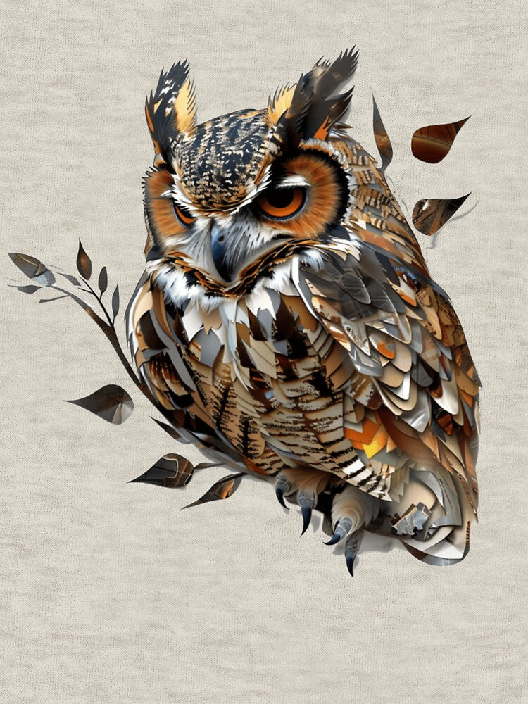 Metallic Owl by punintended007