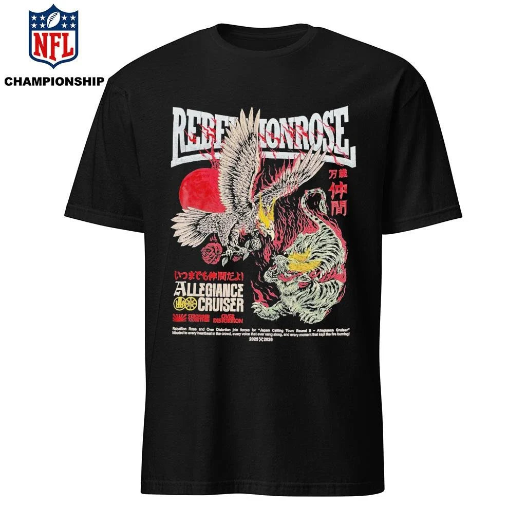Rebellion Rose Japan Tour 2026 Shirt
