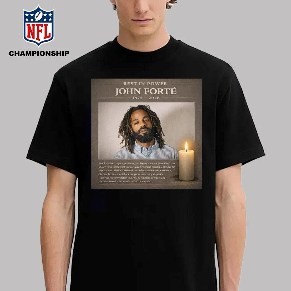 RIP John Forte Died At 50 Shirt