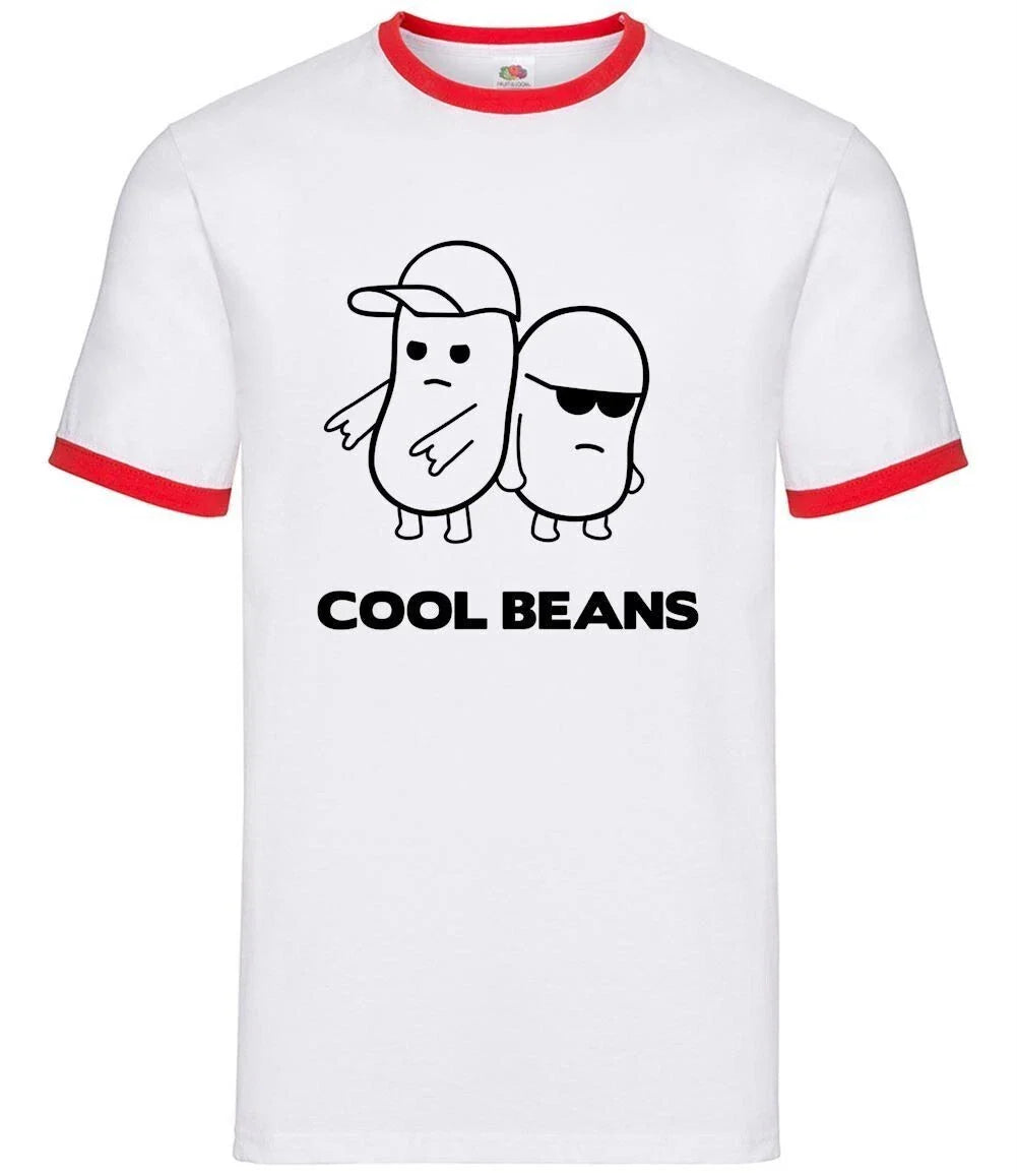 Fresh Beans - Men's Ringer - Meme Funny Joke Amazing Phrase Slang