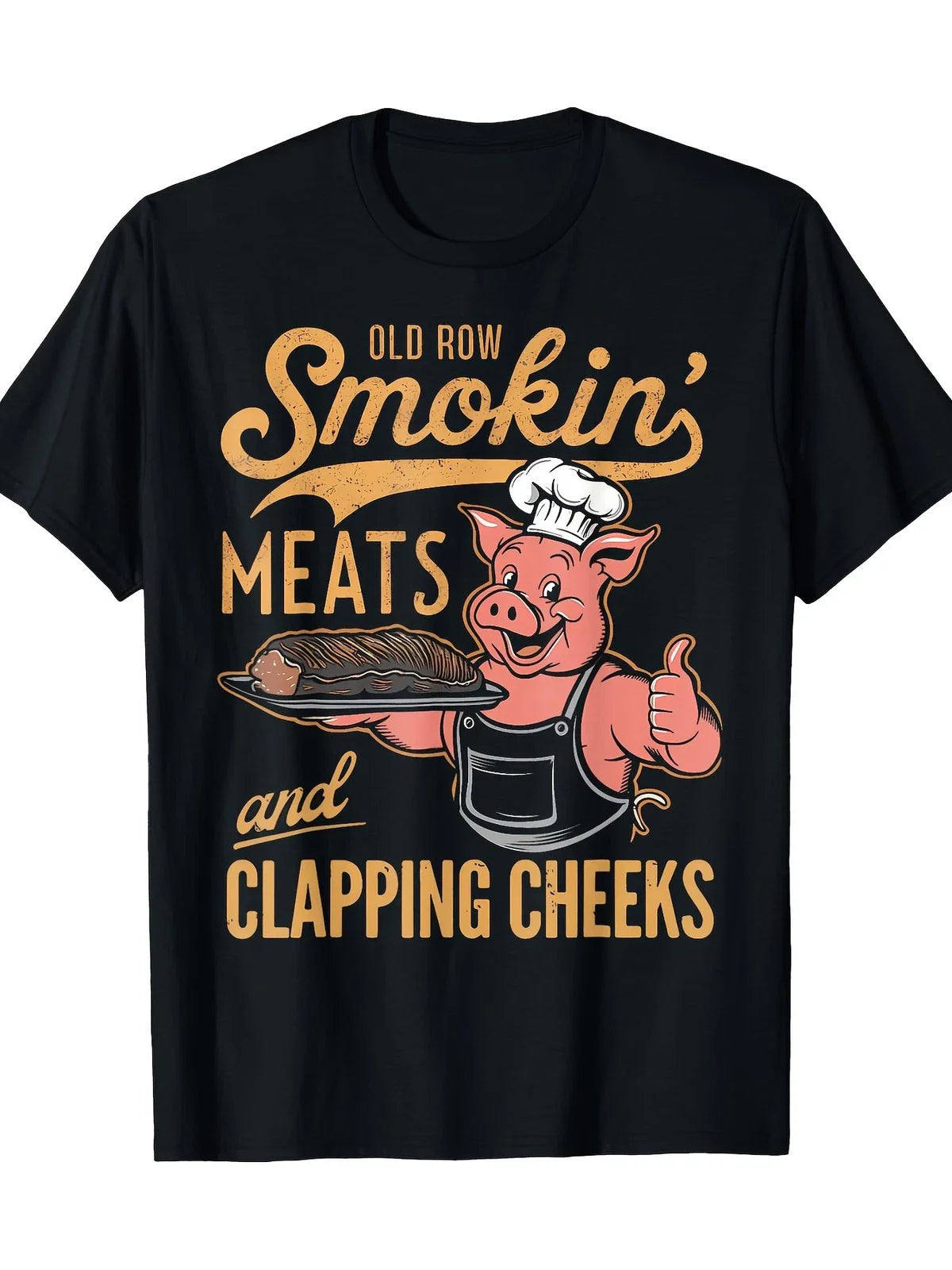 Smoking Meats Clapping Cheeks Funny Shirt For Grilling