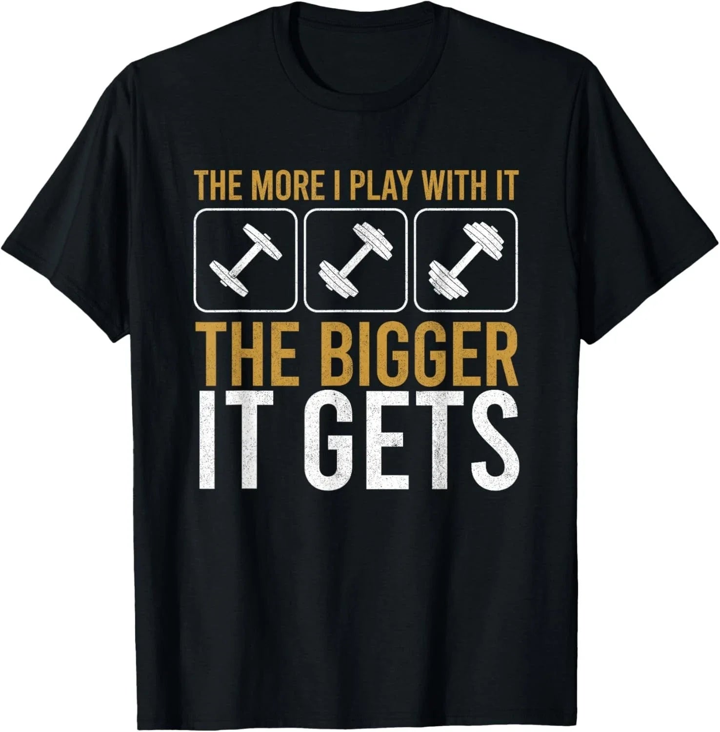 Muscles Get Bigger Bodybuilding Gym Workout Weightlifting Gift Unisex T-Shirt