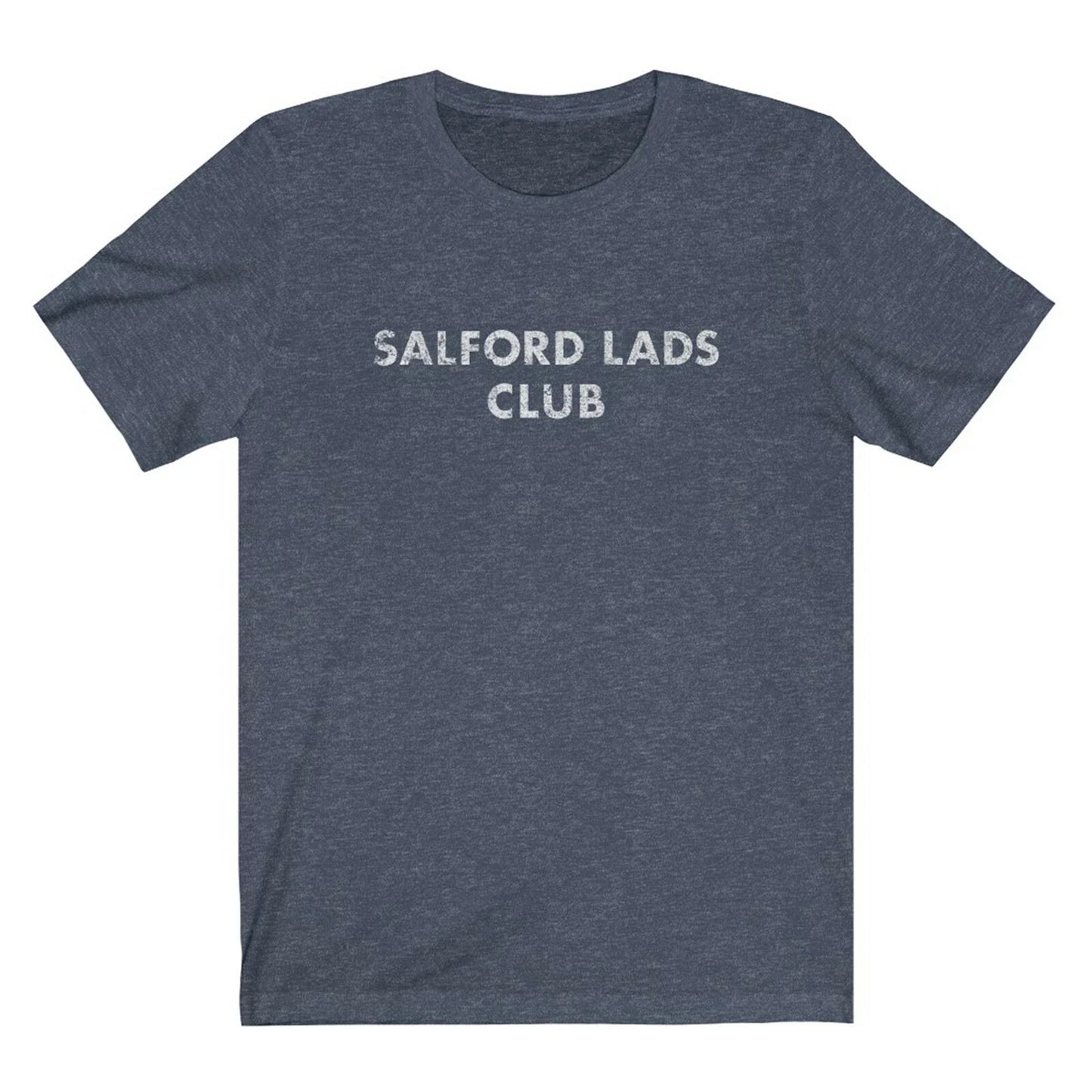 SALFORD LADS CLUB  "Vintage Look" 50/50 Blend Gym T-Shirt - Smiths morrisey