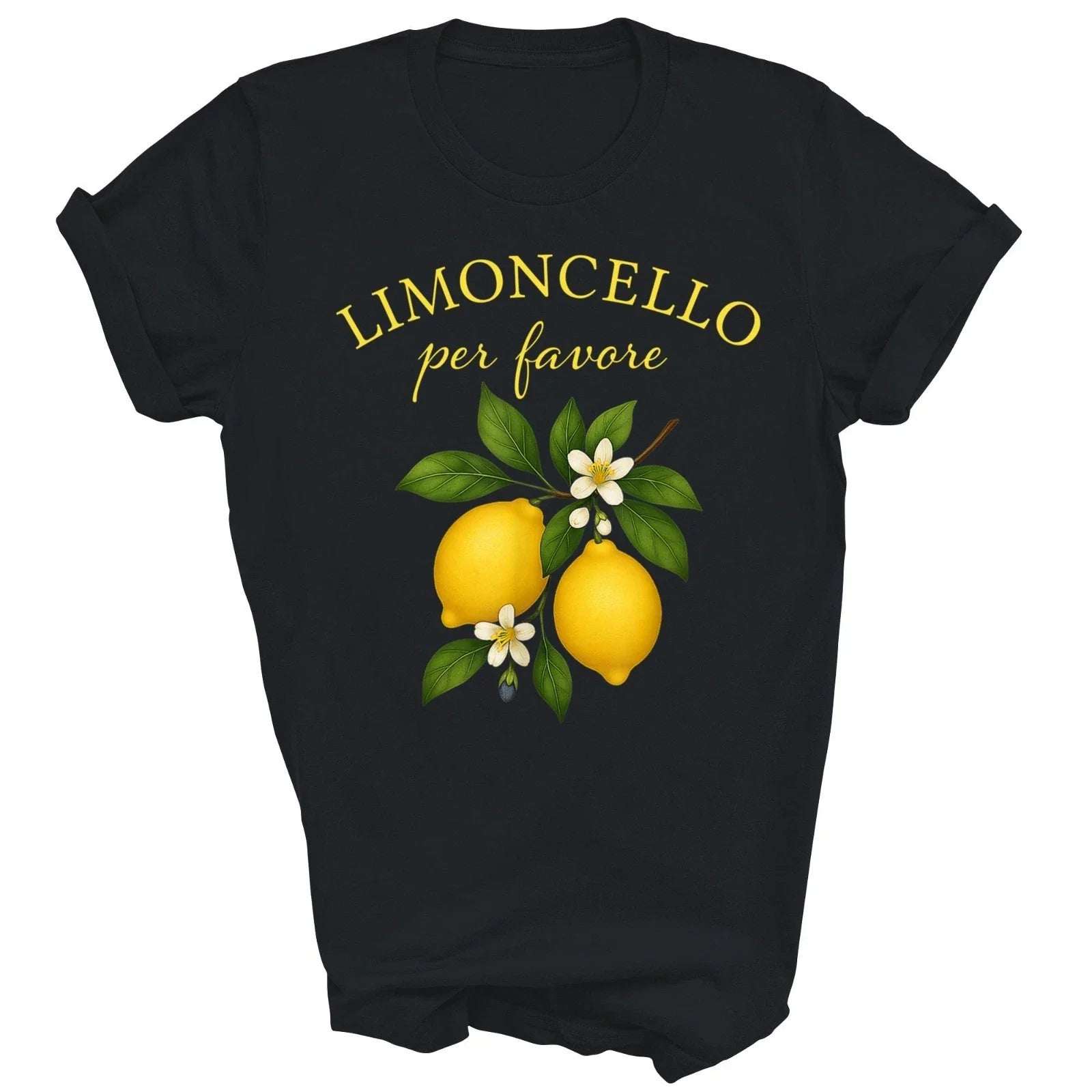 Limoncello Per Favore Italian Funny Lemon Unisex Shirt Gift