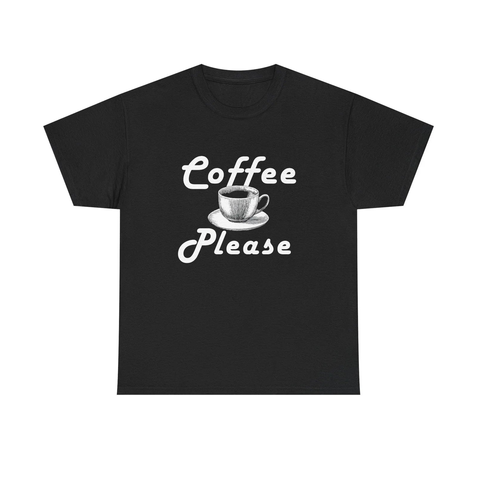 Coffee Please Motorcycle Tee | Funny Biker Coffee Shirt