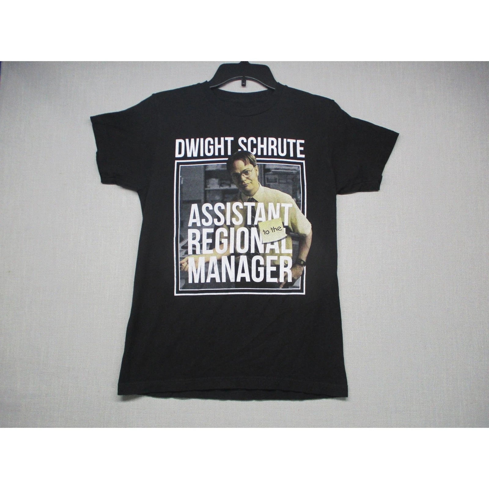 The Office Black Pop Culture Humorous Graphic Print T-shirt Unisex Size Small