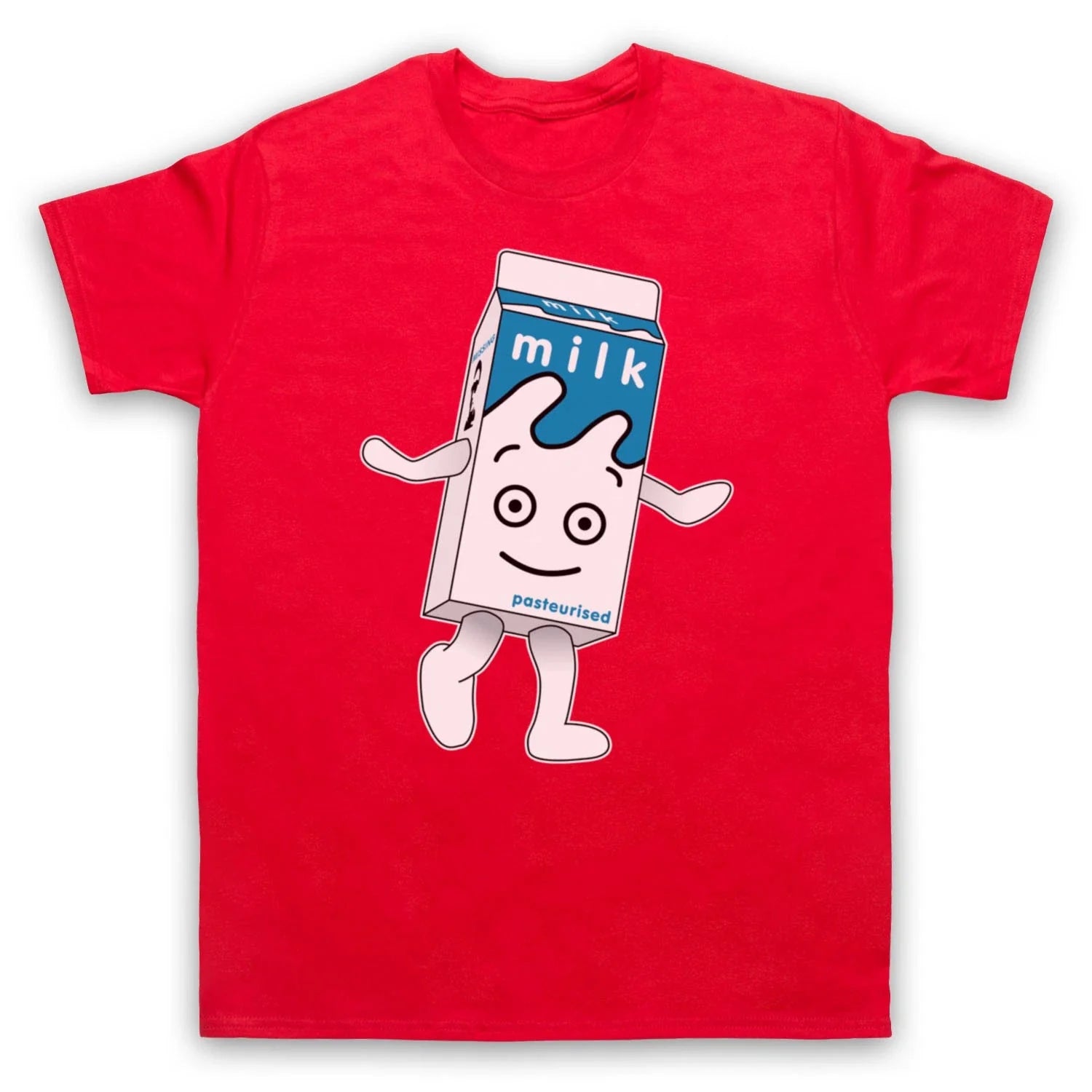 BLUR MILK CARTON COFFEE AND TV BRITPOP BAND VIDEO MENS & WOMENS T-SHIRT