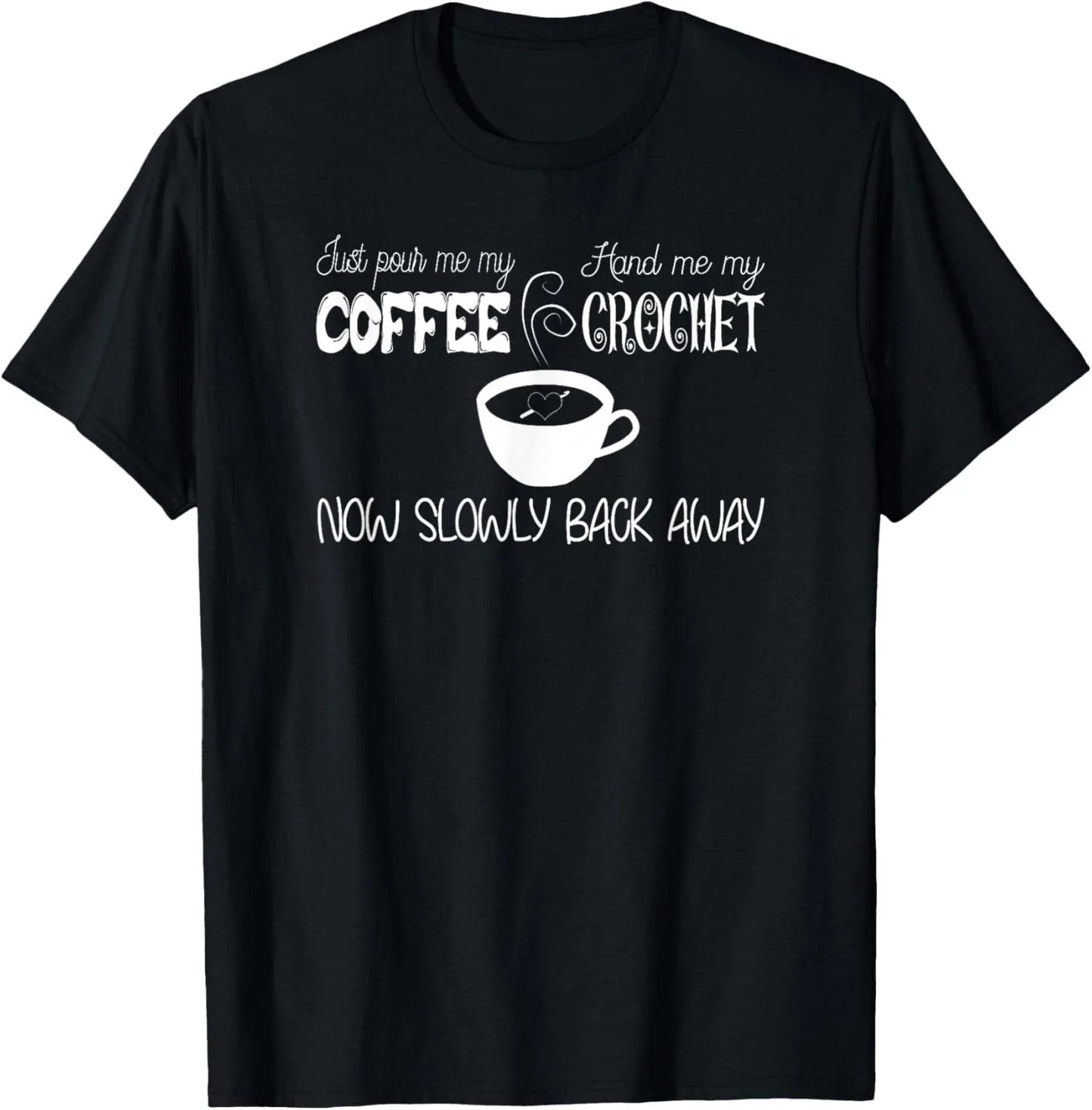 Funny Love Coffee _ Crochet Tee Gift Unisex T-Shirt