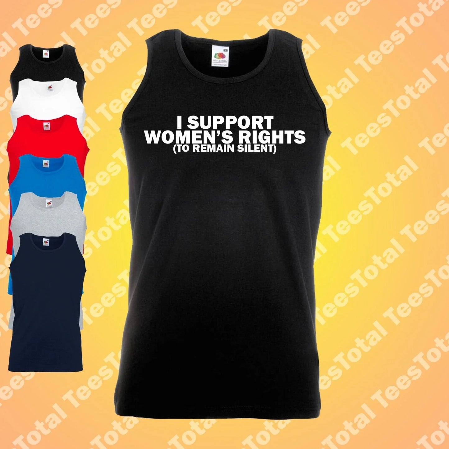I Support Women's Rights To Remain Silent Vest | Funny Dad Joke