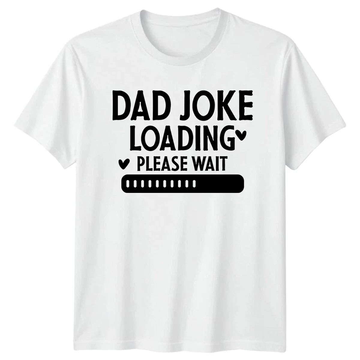 Dad Joke Loading Please Wait Funny Fathers Day Mens T-Shirt