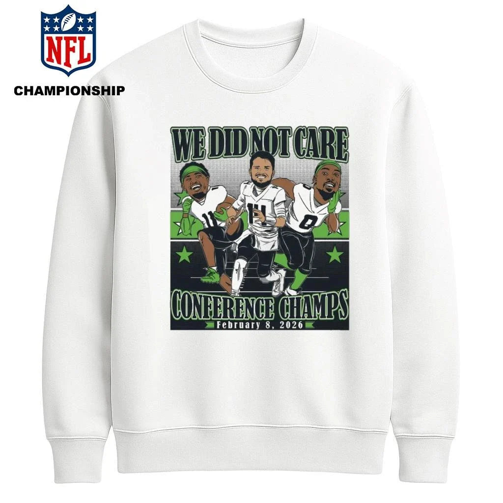 Sam Darnold Jaxon Smith-njigba Demarcus Lawrence Conference Champions Caricatures Shirt