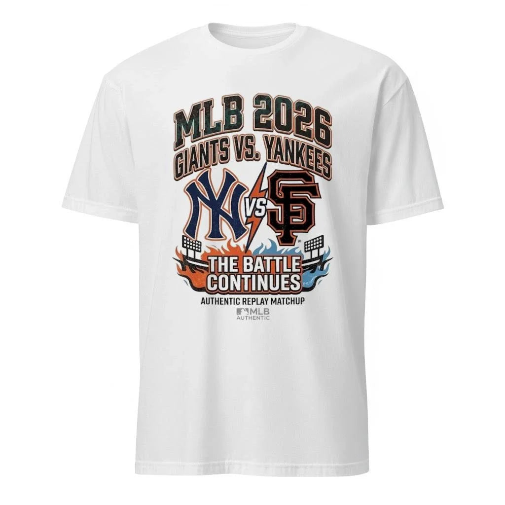 San Francisco Giants vs. New York Yankees MLB Schedule 2026 Shirt