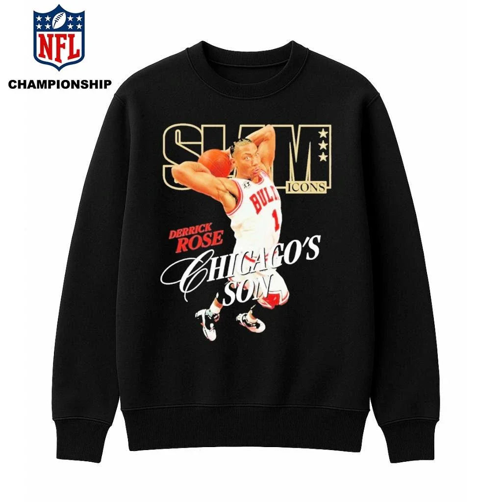 Slam Icons Legend Derrick Rose Bulls Chicago’s Son 2026 Shirt