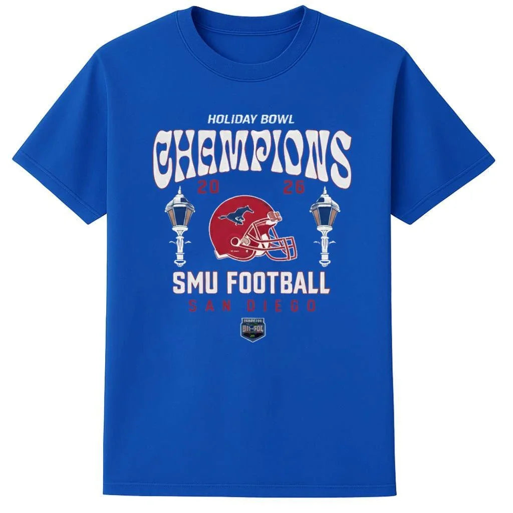 SMU Football 2026 Holiday Bowl Champs Shirt