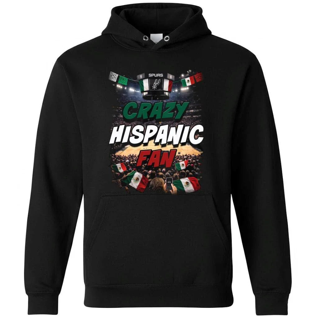 Spurs Crazy Hispanic Fan Shirt