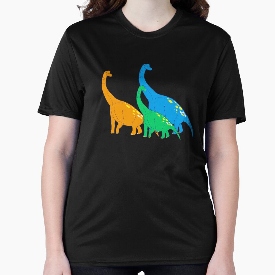 Lovely Brachiosaurus family by Danggi Days!