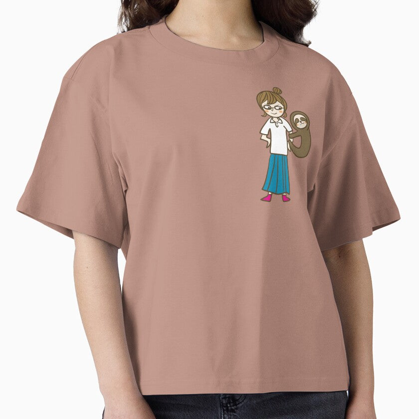 just a girl who loves sloths by Teepety Shop
