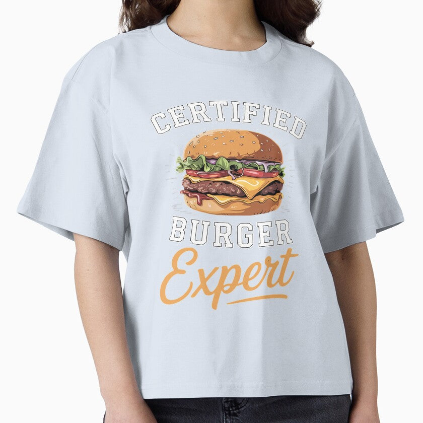 Certified Burger Expert Burger Lover Gift by KonopikaaArt