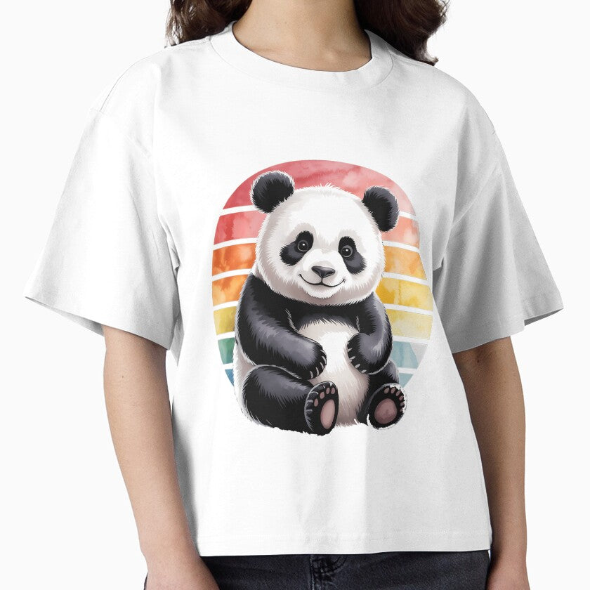 Sunset Panda Kawaii Panda by Formatage