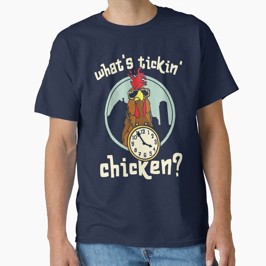 Funny Chicken Backyard Chicken Wearing Sunglasses by Huhnerdieb Apparel