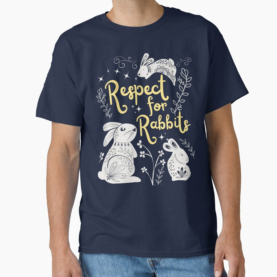 Bunny Rabbit RESPECT whimsical by swflrabbits