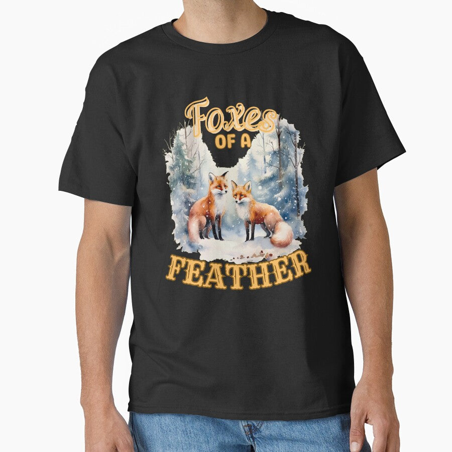 Foxes Of A Feather. fox saying by FoxVibes