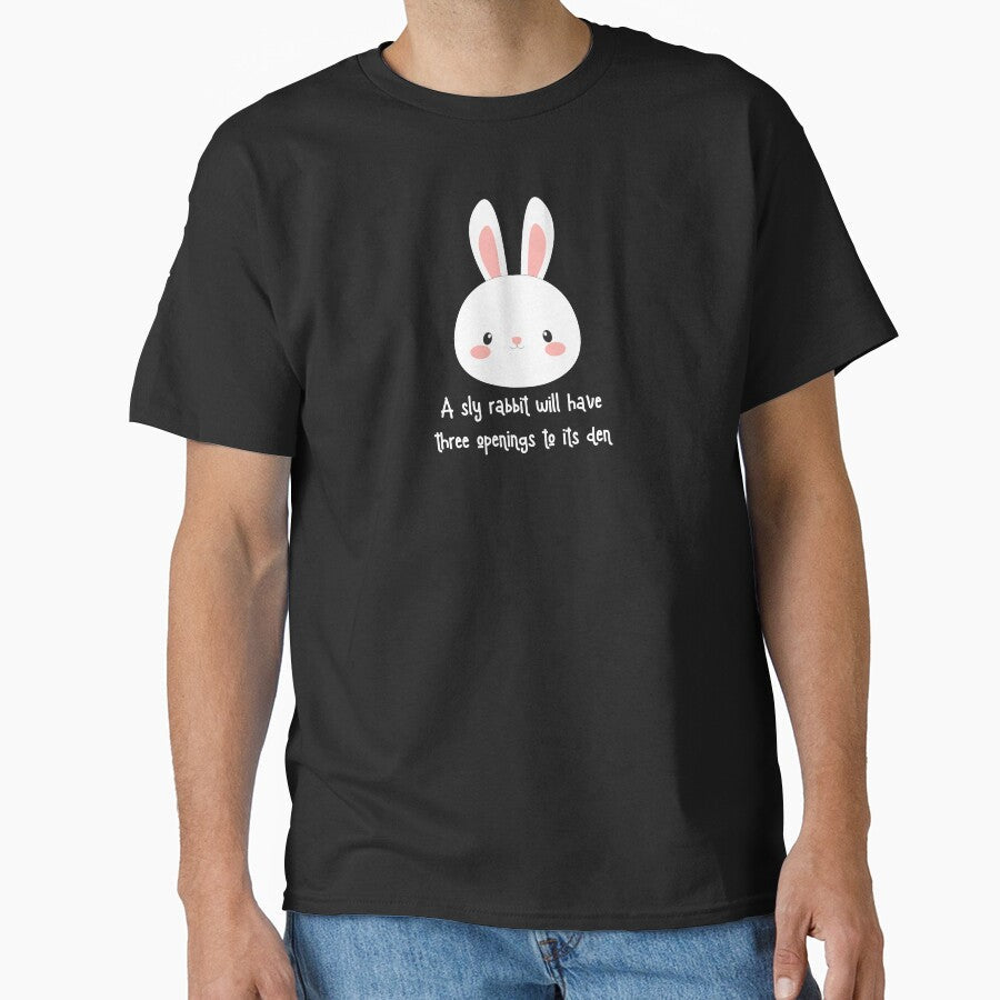 A sly rabbit will have three openings to its den, Awesome gift for rabbit lovers! by abdelhak2005