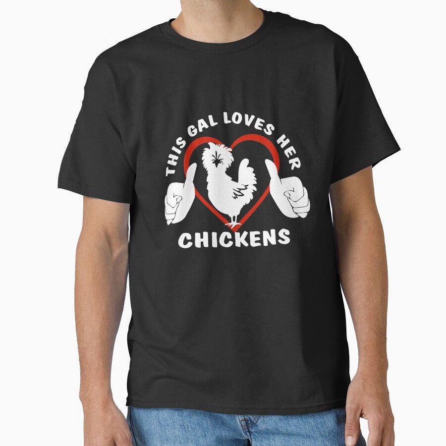 This Gal Loves Her Chickens | NickerStickers® on Redbubble by NickerStickers